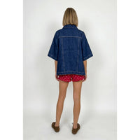 Cape Denim Jacket