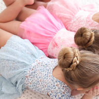 Ballerina Blossoms Swiss Dot Leotard
