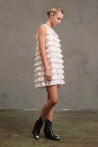 Lace Frill Dress