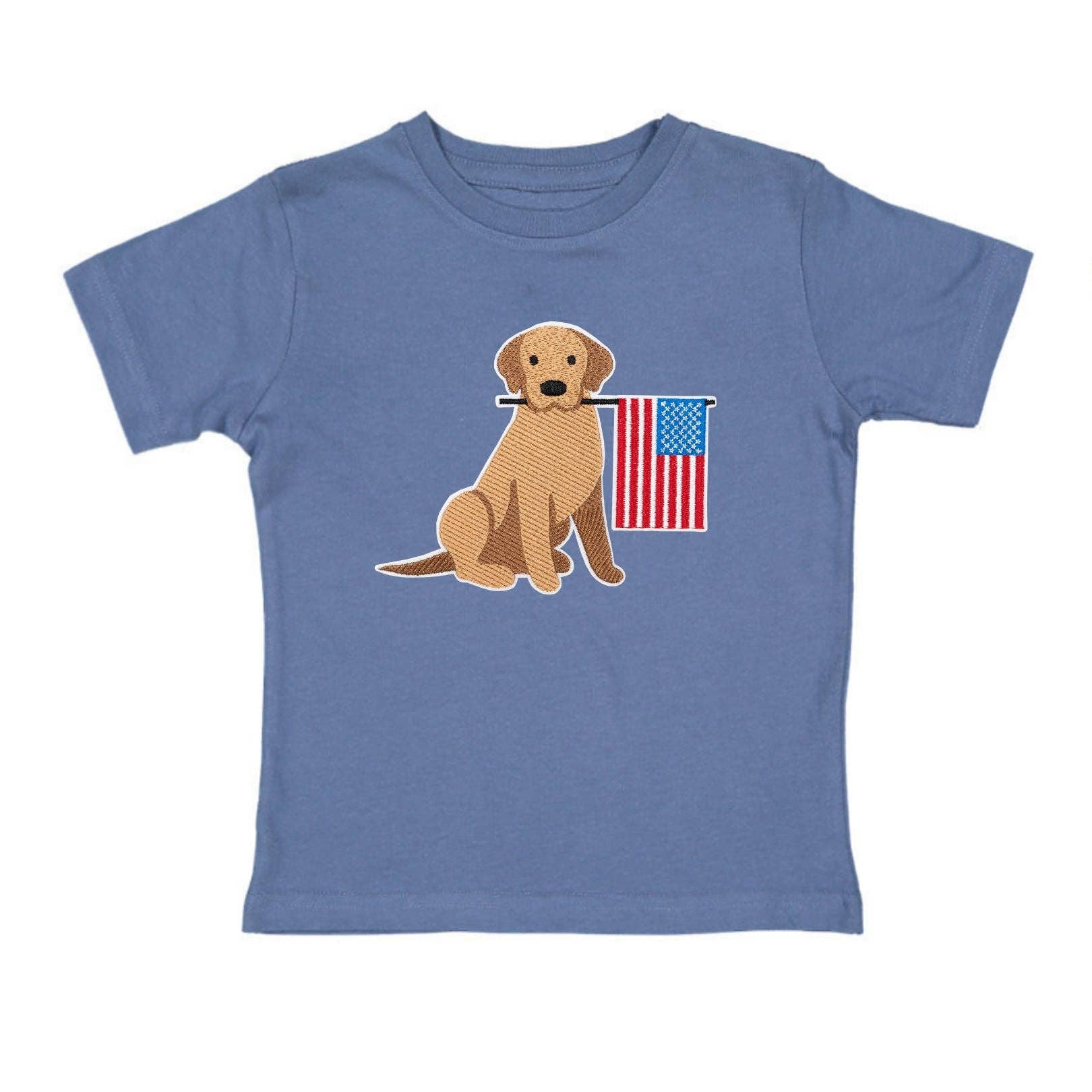Patriotic Pup Patch Tee