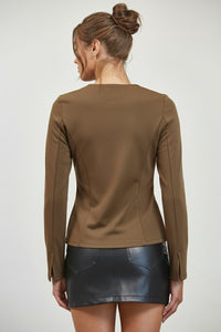 Metal Button Jacket