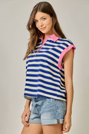 Stripe ColorBlock Tee