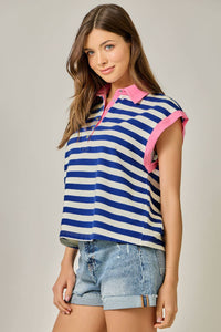 Stripe ColorBlock Tee