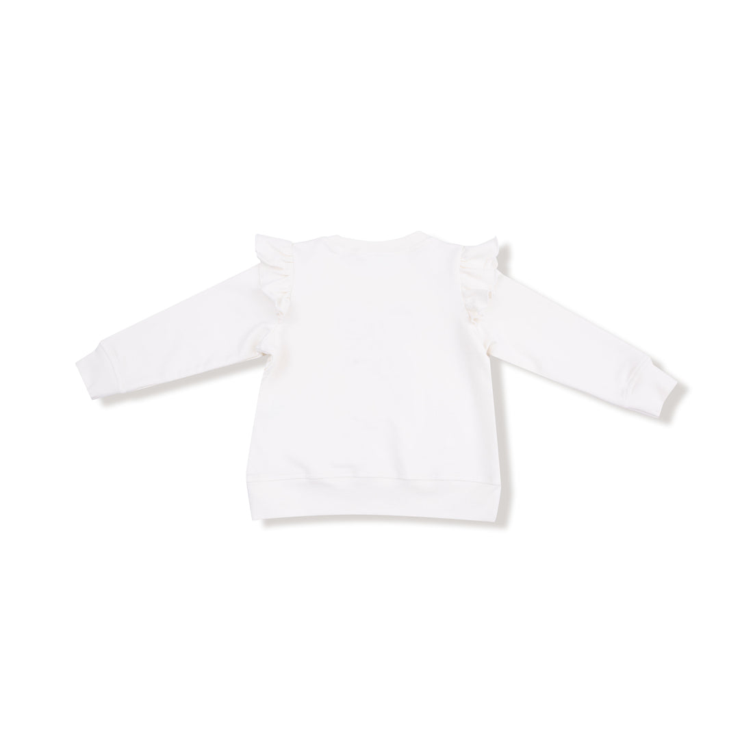 Candy Cane Ruffle Sweatshirt