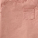 Acid Wash Pocket Tee & Shorts Set