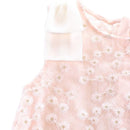 Floral Embroidered Sheer Dress