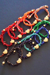 Puffy Heart Paracord Bracelet