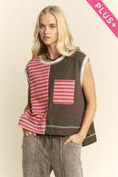 Striped Colorblocked Tank
