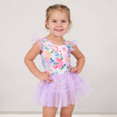 Wildflower Ruffle Skirt Leotard