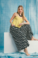 Wide Leg Polka Dot Pants