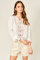 Lace Detail Top