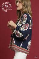 Boho Border Floral Tunic
