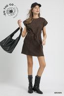 Leopard Cinch-Waist Dress