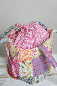 Patchwork Quilted Bucket Purse (All Differ Slightly)