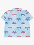 Patriotic Gingham Performance Polo