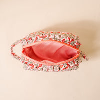 Essentials Quilted Cosmetic Pouch