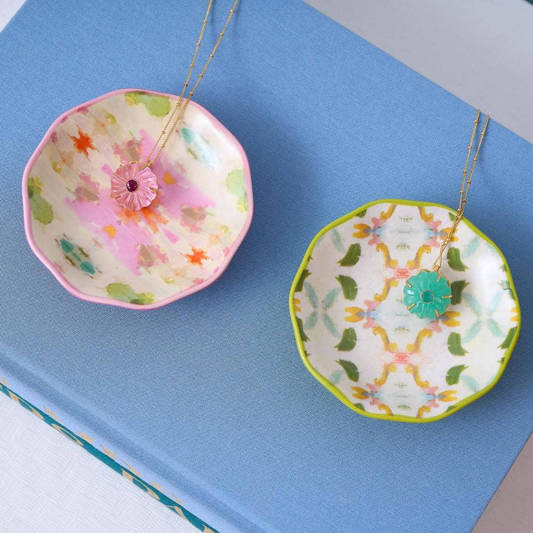 Dogwood Ceramic Ring Dish