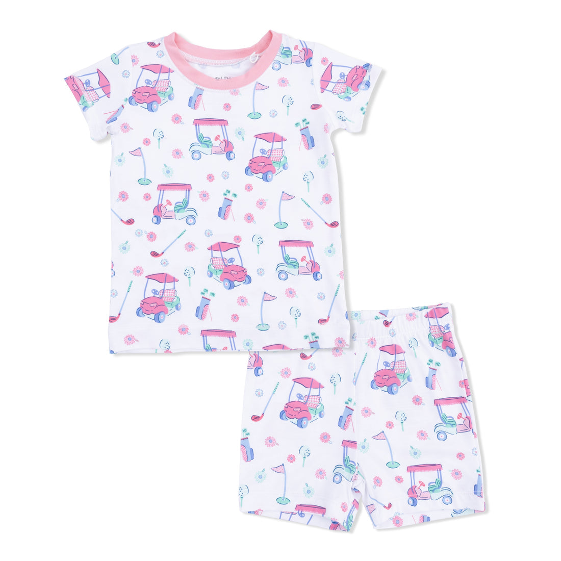 Golf Carts and Flowers Loungewear Set