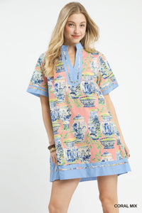 Vase Icon Mini Dress