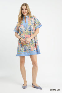 Vase Icon Mini Dress