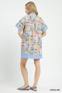 Vase Icon Mini Dress