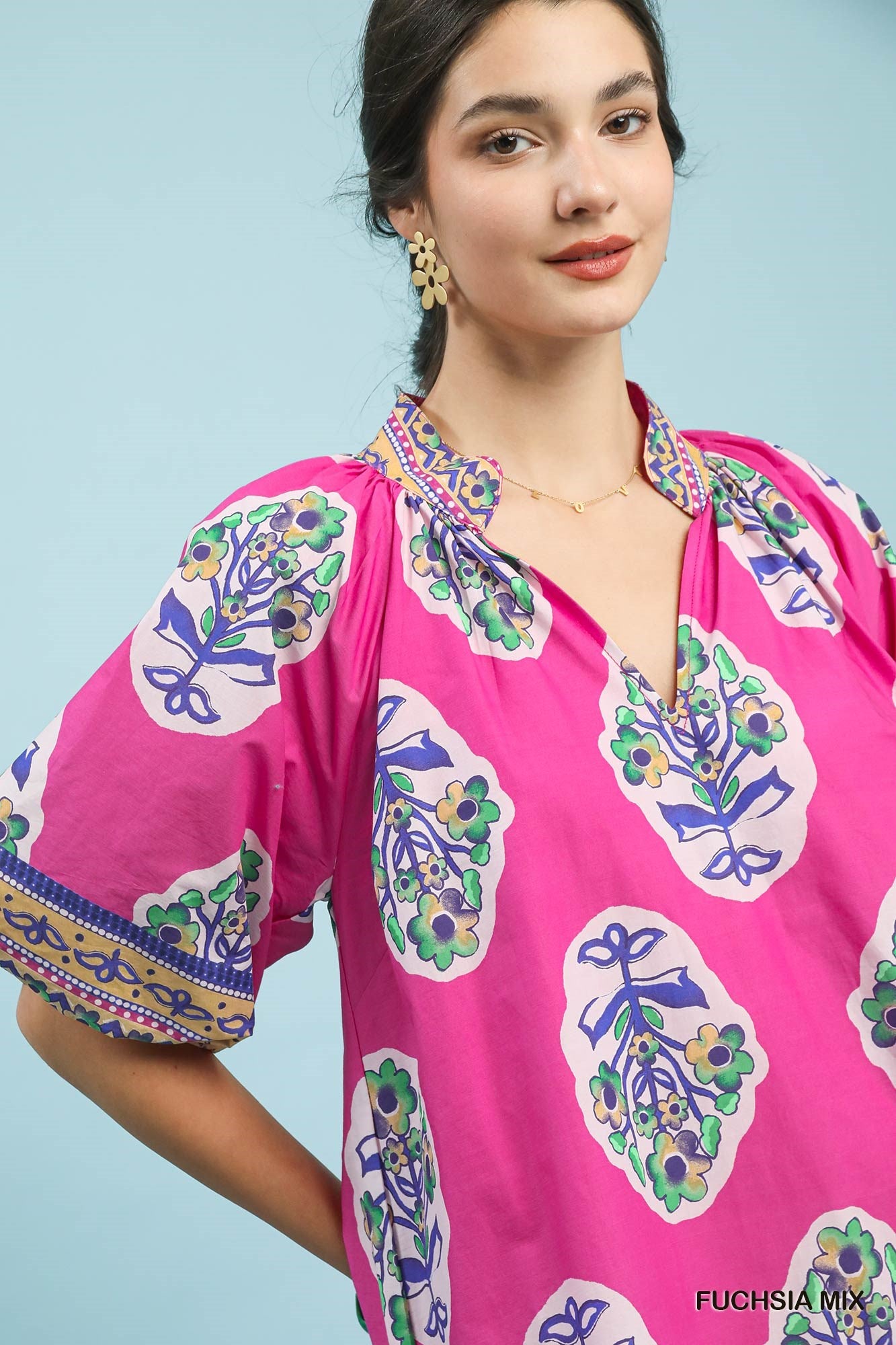 Floral Icon Mini Dress