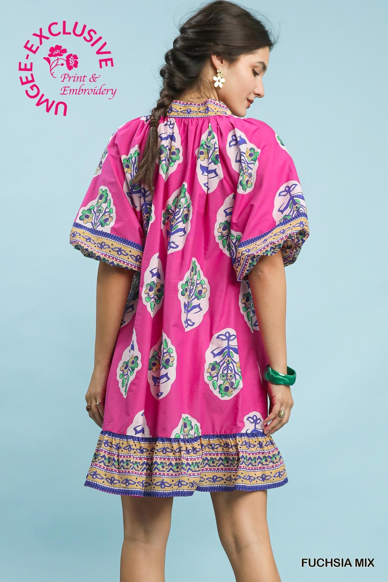 Floral Icon Mini Dress