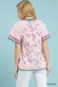 Mixed Print Top