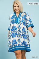 Scallop Detail Mini Dress