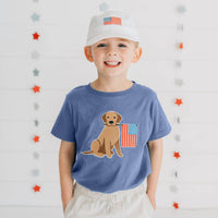 Patriotic Pup Patch Tee