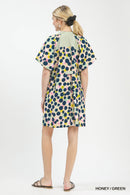 Flowy Polka Dot Mini Dress