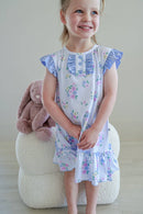 Heirloom Posies Flutter Sleeve Nightgown