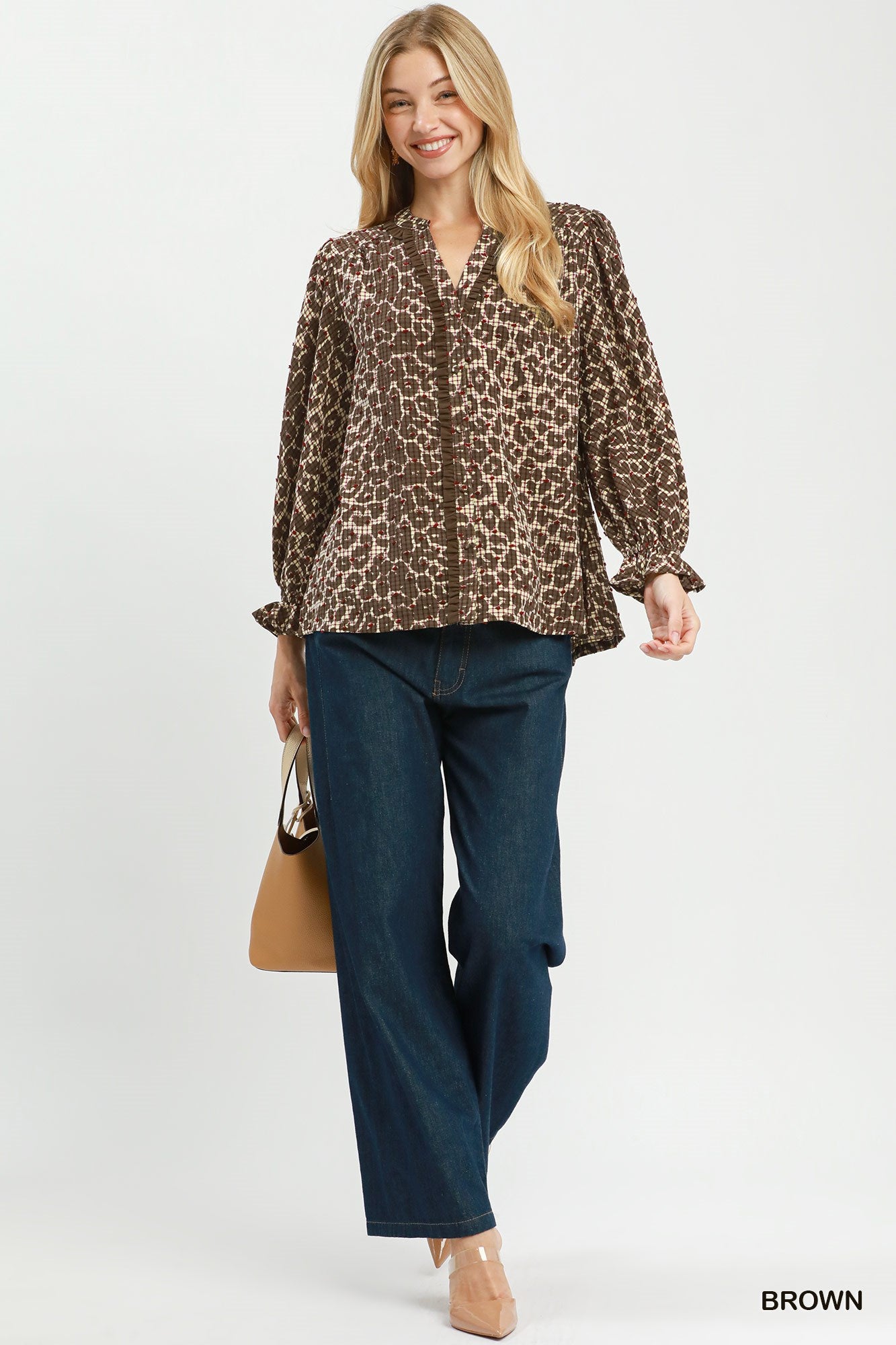 Leopard Button-Down