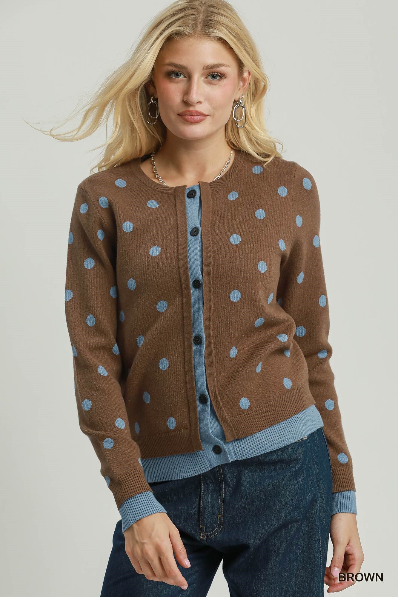 Polka Dot Cardigan