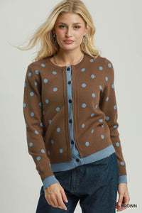 Polka Dot Cardigan