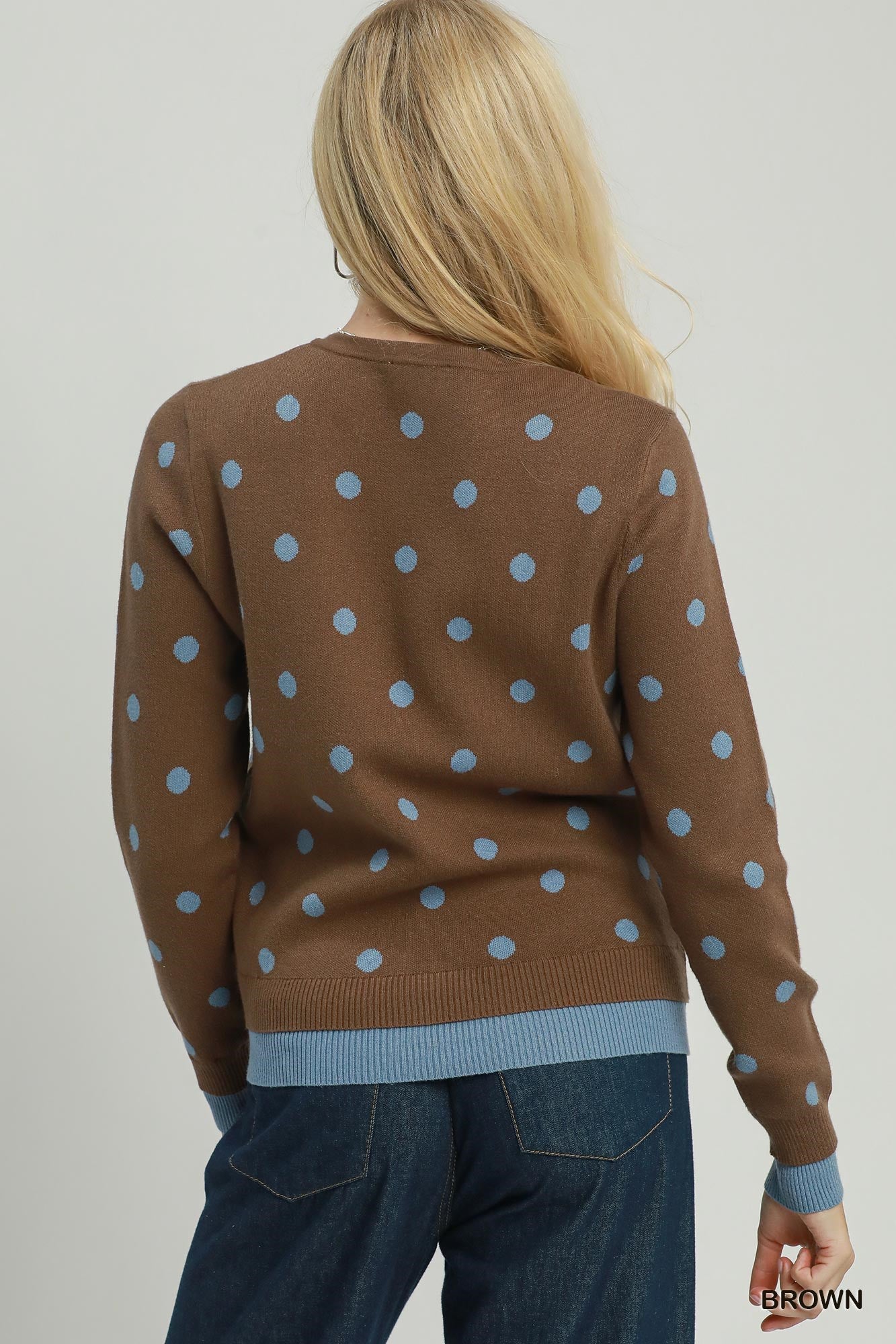 Polka Dot Cardigan