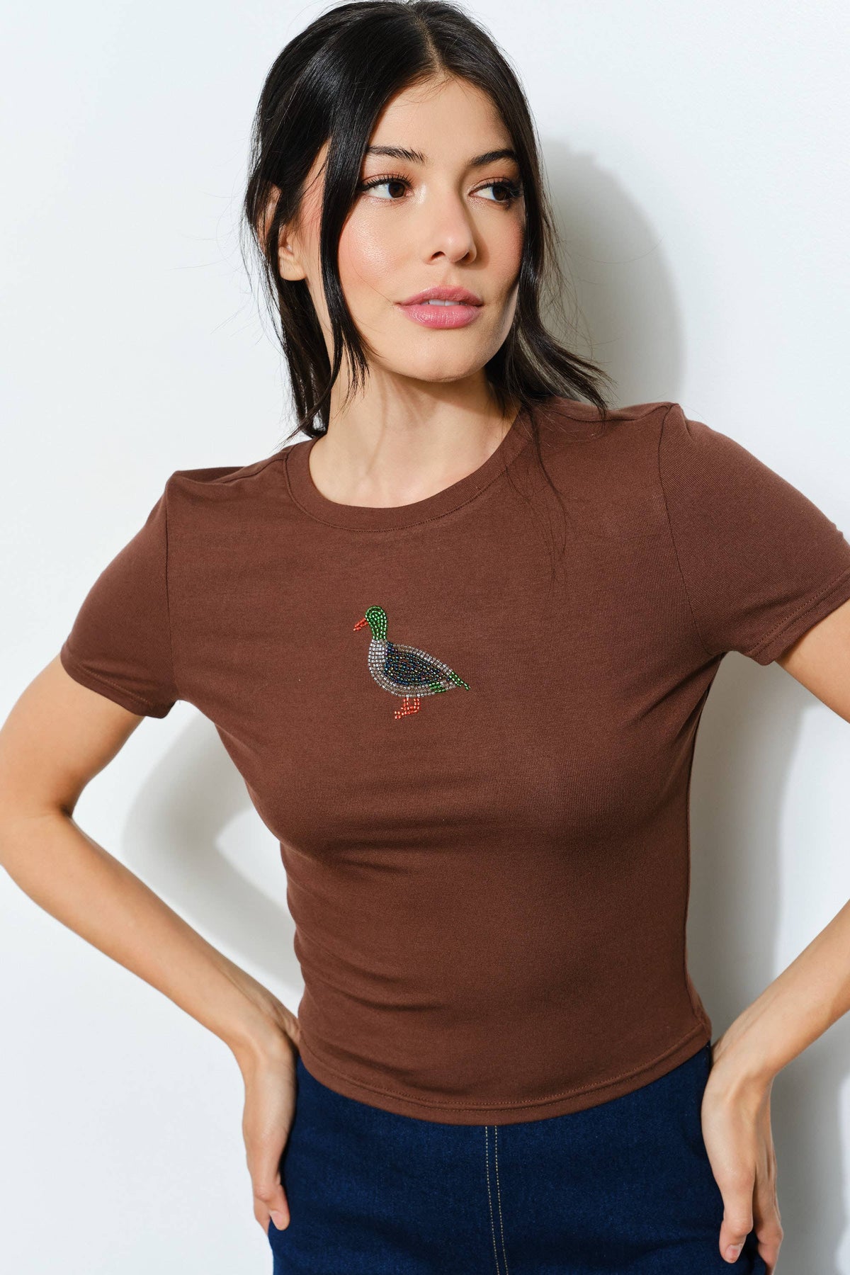 Mallard Beaded Tee