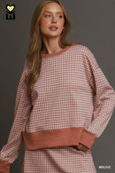 Plaid Sweatshirt