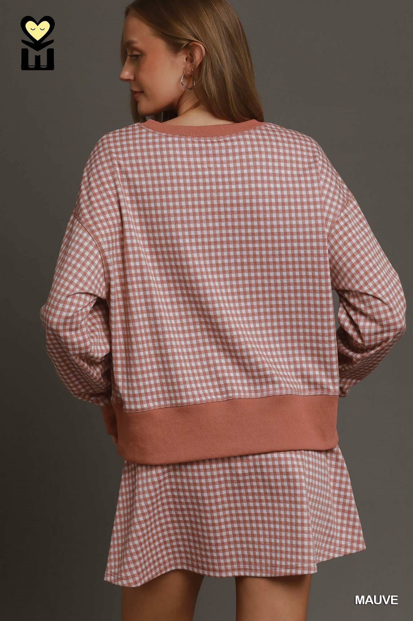 Plaid Sweatshirt