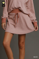 Plaid Skort