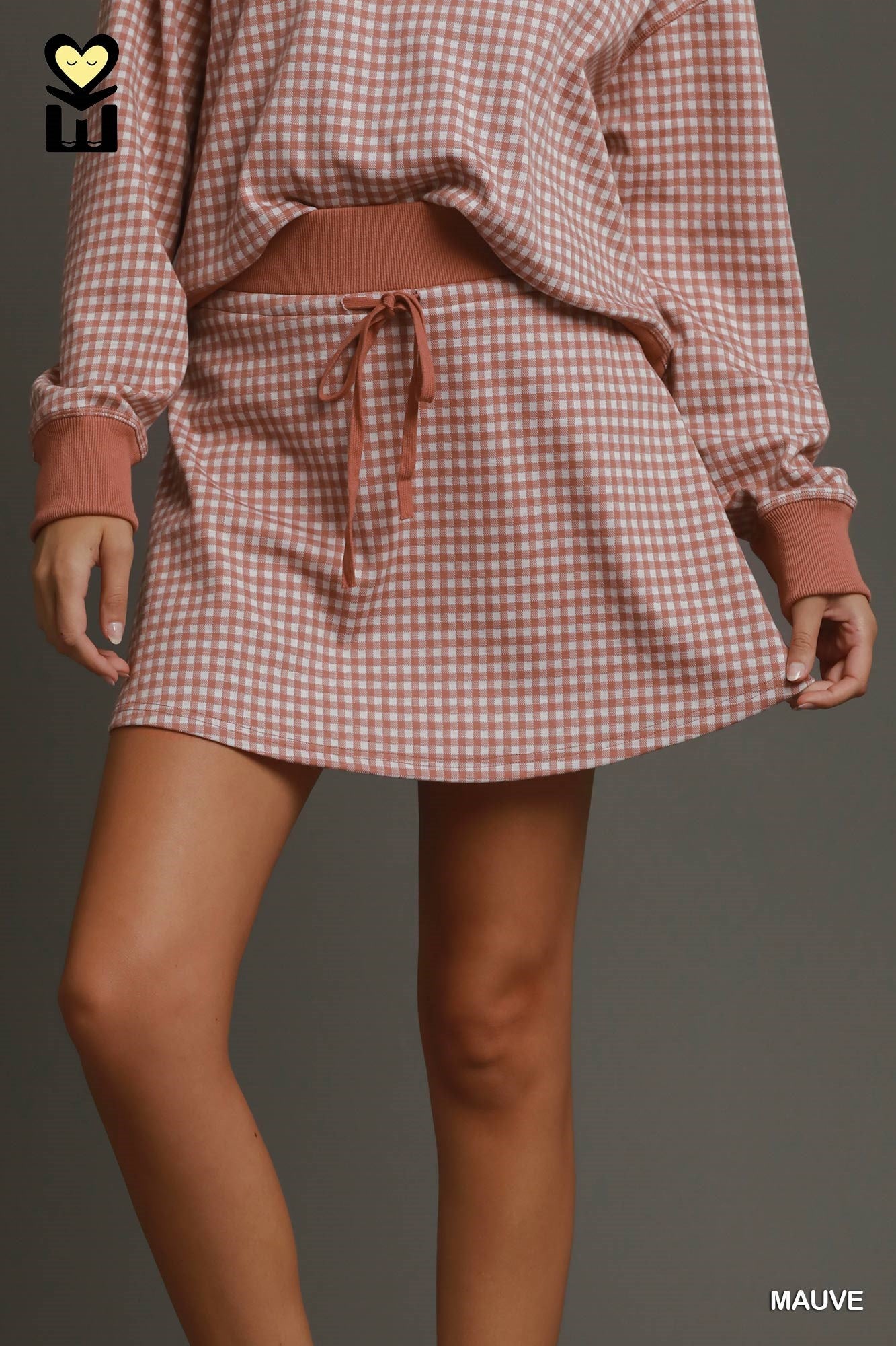 Plaid Skort
