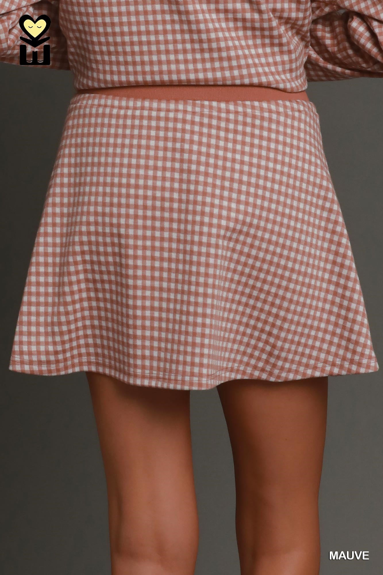 Plaid Skort