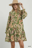 Paisley Tiered Dress