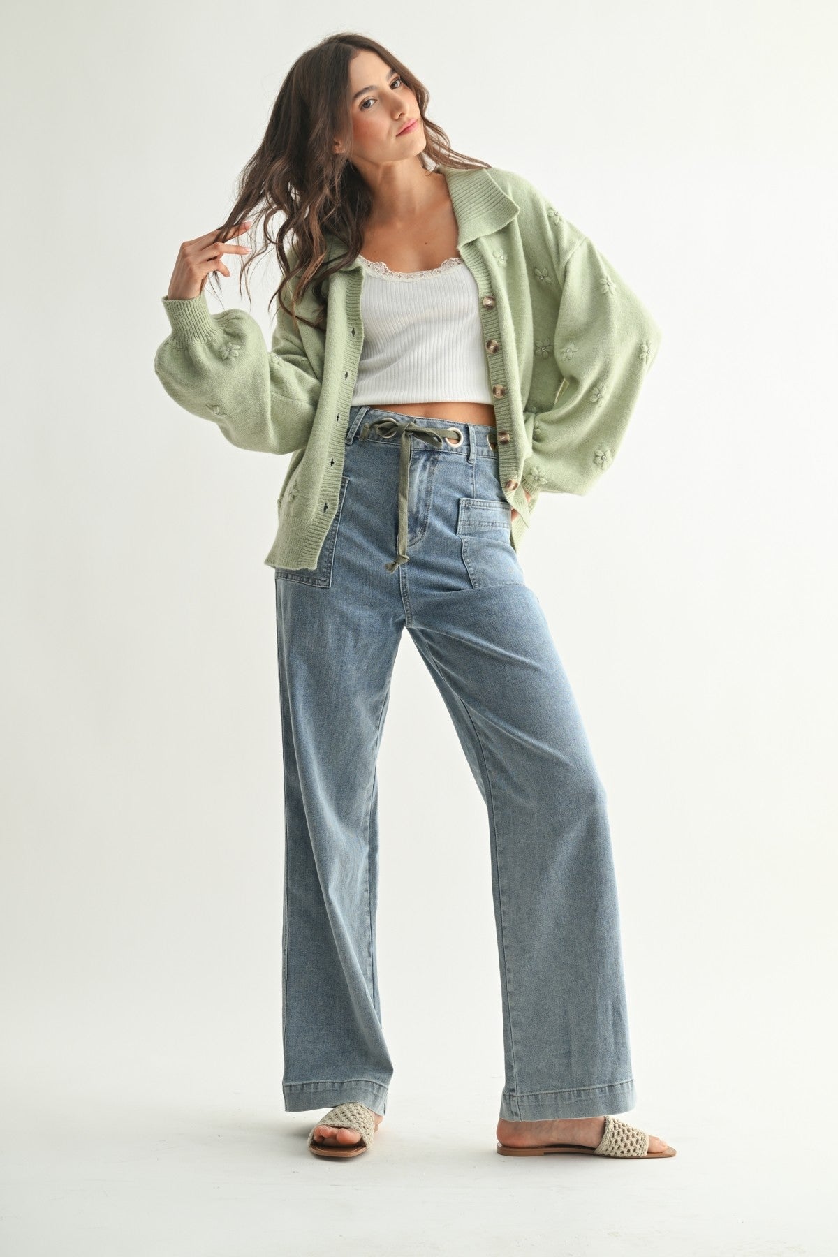 Pastel Floral Cardigan