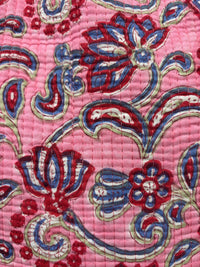 Pink Paisley Cosmetic Bag