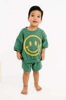 Pine Short Sleeve Smiley Set