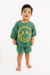 Pine Short Sleeve Smiley Set