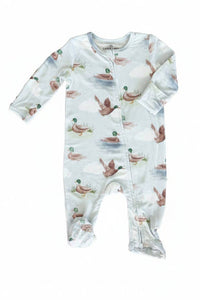 Little Duckling Zipper Footie