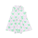 Heart Argyle Polo Baby Dress