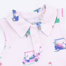 Vintage Golfcarts Polo Dress